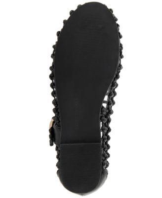 Women's Tessa Woven Mary Jane Ballet Flats