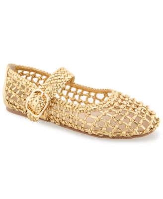 Women's Tessa Woven Mary Jane Ballet Flats