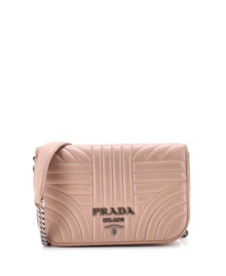 Small Chain Flap Crossbody Bag Diagramme Quilted Leather