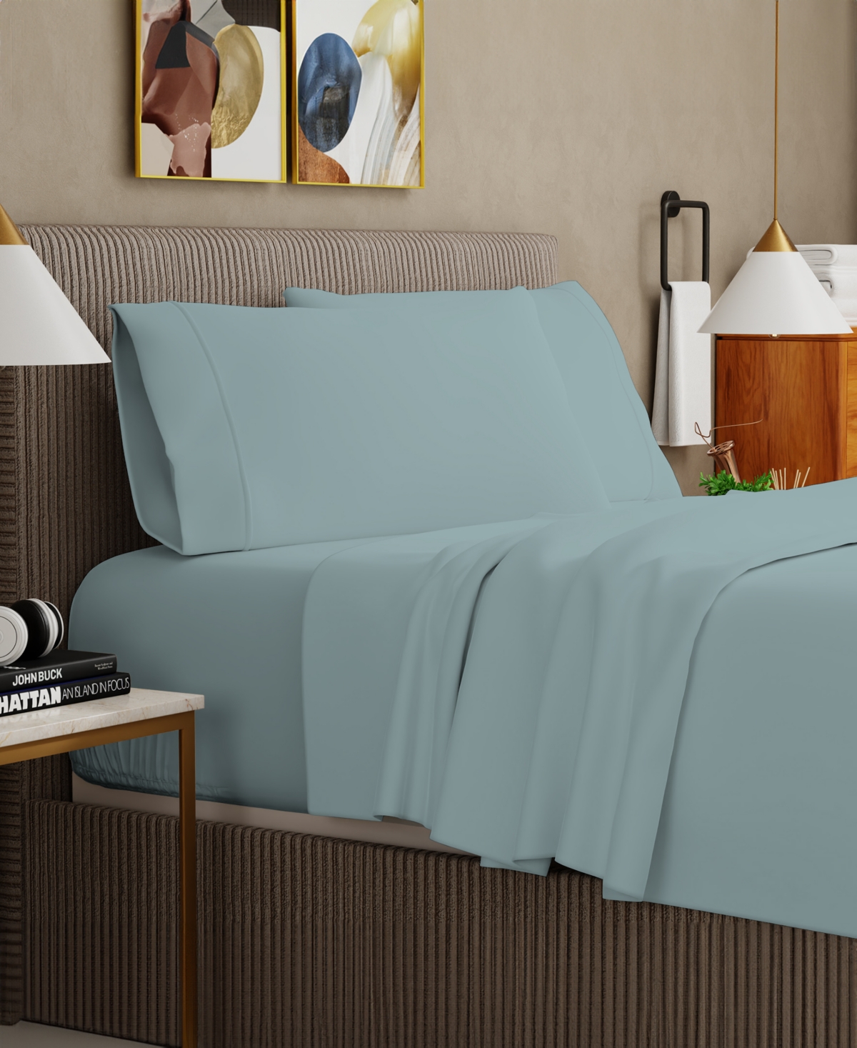 Color Sense Ultra-Soft Microfiber -Pc. Sheet Set