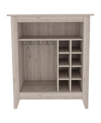 6-Bottle 1-Drawer 1-Shelf Bar Cabinet