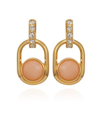 Gold-Tone Linear Drop Earrings
