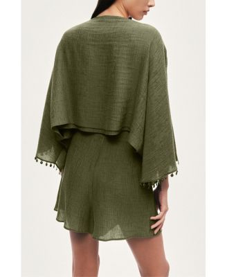 Women's Wrap Mini Skirt