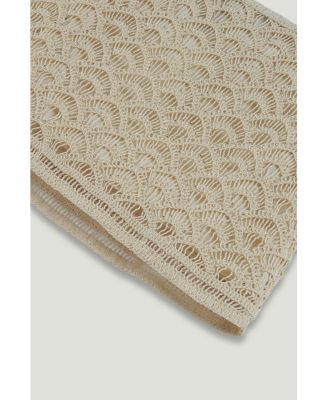 Women's High-Waisted Lace Mini Skirt