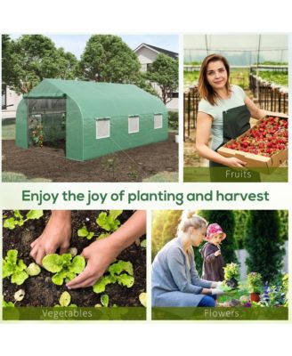 11.5' x 10' x 6.5' Outdoor Walk-In Tunnel house Hot House