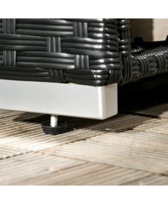 Deck Box w/ Outdoor Towel/Shoe Rack, Inner Liner,