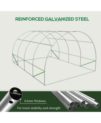 20x10x7ft Heavy Duty Walk-in house Outdoor Plant Vegetables Grow