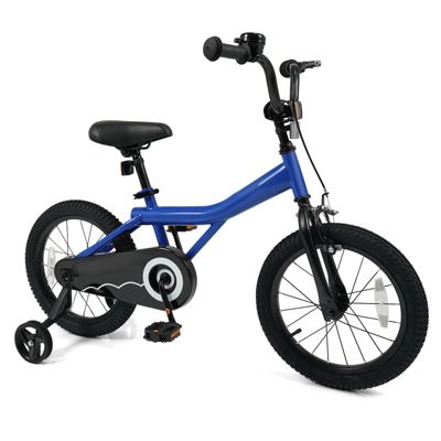 Kids Adjustable Bike with Removable Training Wheels for Easy Learning