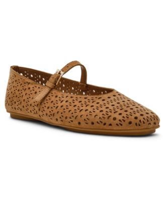 Women's Connie Perforated Mary Jane Flats