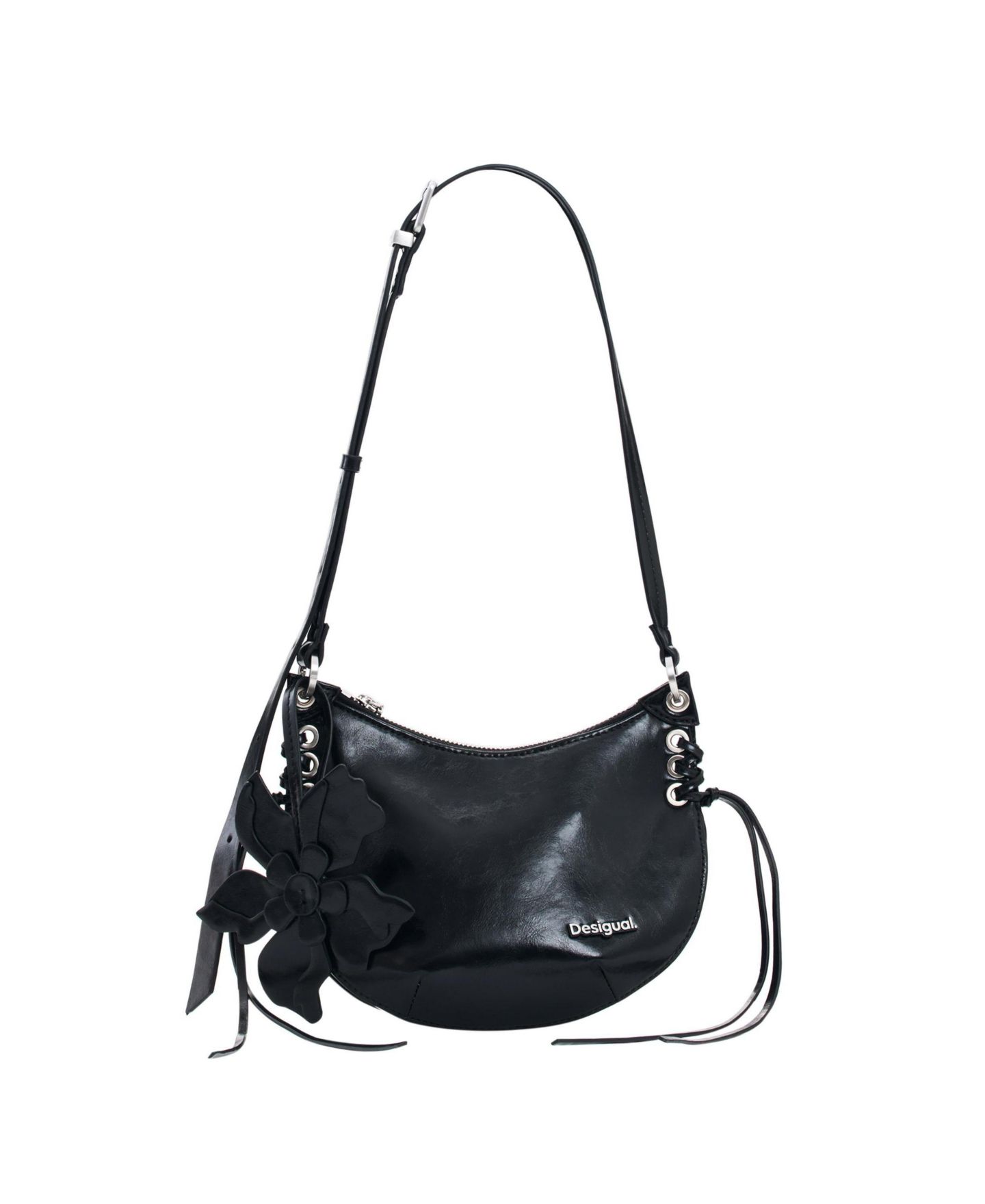 Женский кошелёк Desigual Crossbody wallet seams, цвет: Чёрный — фото 5