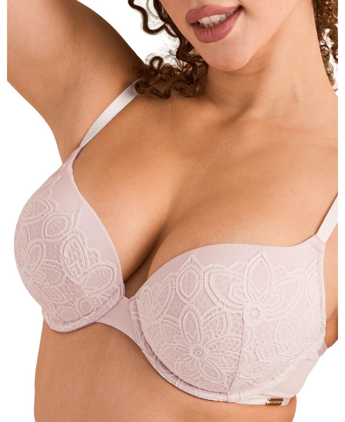 Adore Me Women's Dara Add 2 Cups Plunge Bra