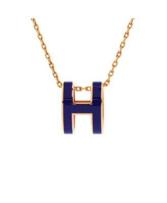 Pre-Owned HERMES Pop H Pendant Chain Necklace - Enamel metal 550$