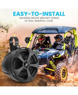  Waterproof Marine Speakers and 2-Channel Amplifier System Kit