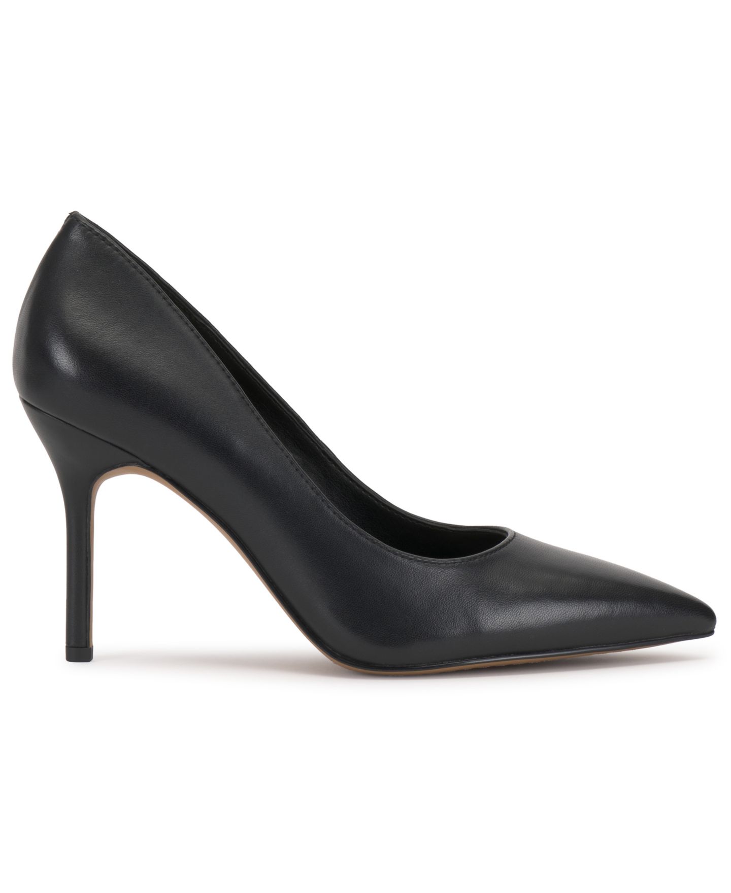 Женские туфли Vince Camuto Maisha High Stiletto Heel Pumps, цвет: Чёрный кожаный — фото 2