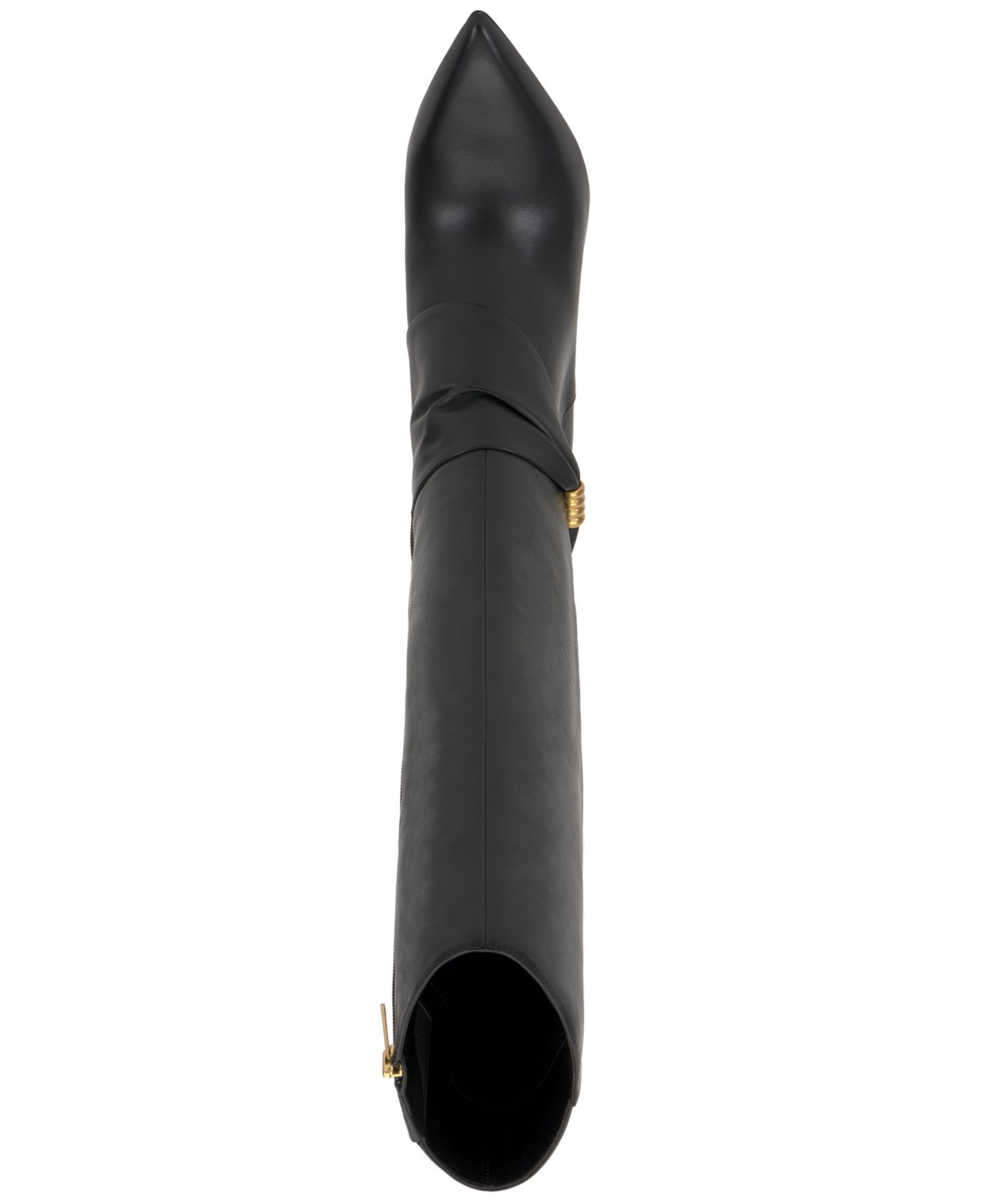 Женские ботинки Vince Camuto Meezo Stiletto Dress Boots, цвет: Чёрный кожаный — фото 6