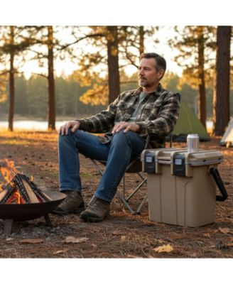 21-Quart Injection Molded Hard Cooler with 5-Day Ice Retention