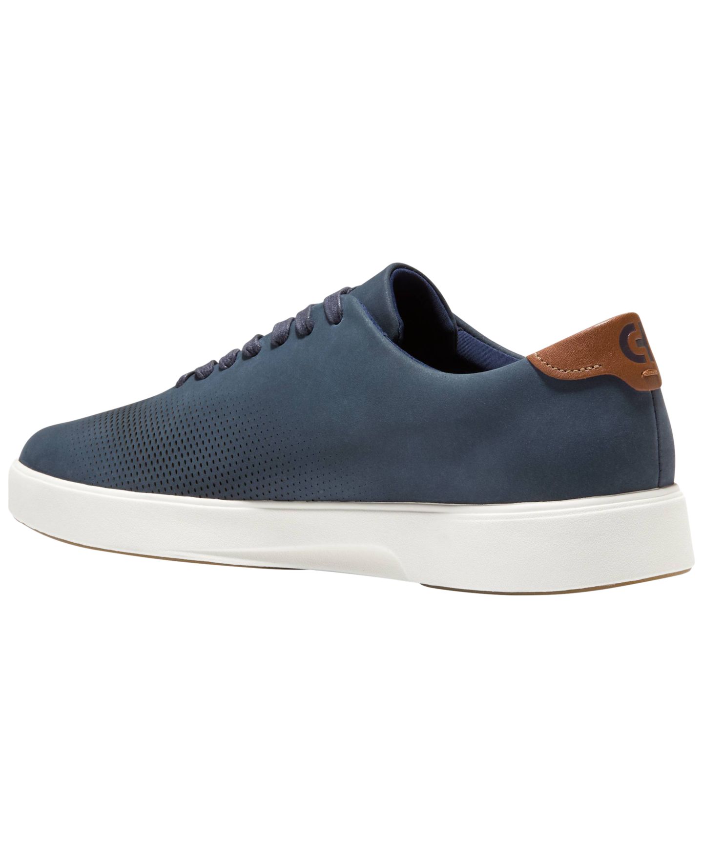 Мужские кроссовки Cole Haan Grand Pro City Spectre Laser, цвет: Чёрный нубуковый — фото 9