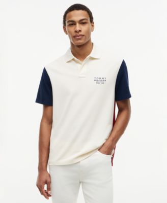 Men's Color-Block Classic-Fit Polo Shirt