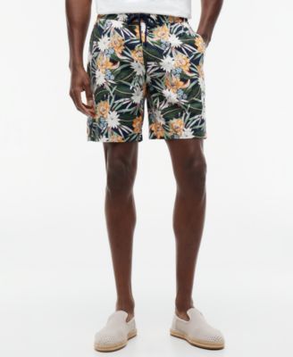 Men's Dover Regular-Fit 8" Floral Drawstring Shorts