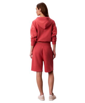 Women's Fleece Mid-Rise Shorts