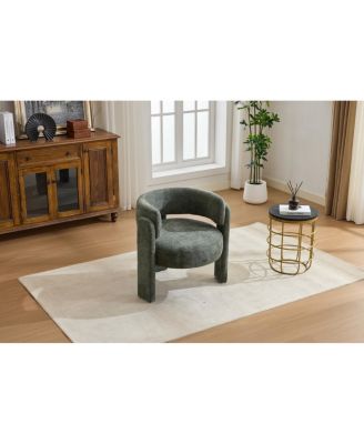Modern Boucle Accent Chair