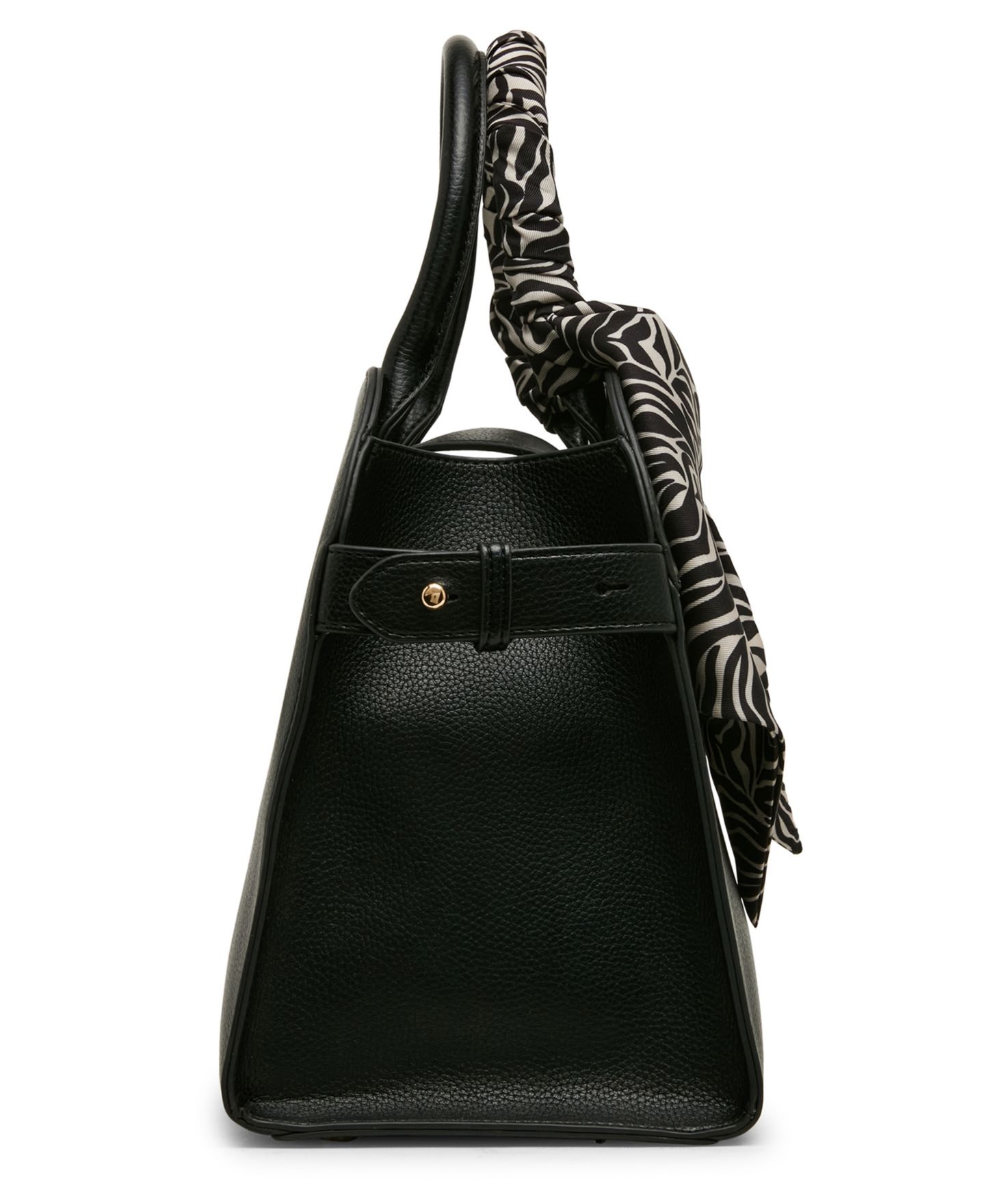 Женская сумка Anne Klein Medium Rounded Satchel Handbag, цвет: Чёрный — фото 5