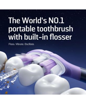 NEOS II Ultra - Electric Toothbrush with Water Flosser Combo, 3-in-1: Flosses, Vibrates and Oscillates