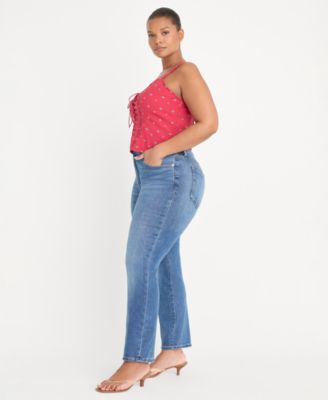 Petite Dolly Joleans Mid-Rise Ankle-Length Jeans