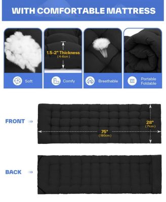 Camping Cot Oxford Heavy-duty Bed Outdoor Camping Outdoor Recreation Gear