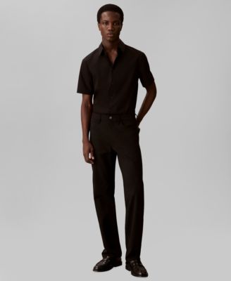 macys mens black dress shirt Men's Black Dress Shirts