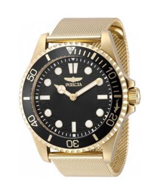 Men's 49691 Pro Diver Quartz 2026 Brass Dial Watch