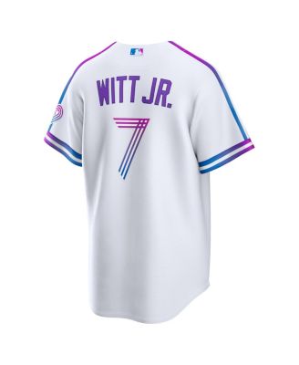 Men's Bobby Witt Jr. White Kansas City Royals 2026 City Connect Stadium Jersey