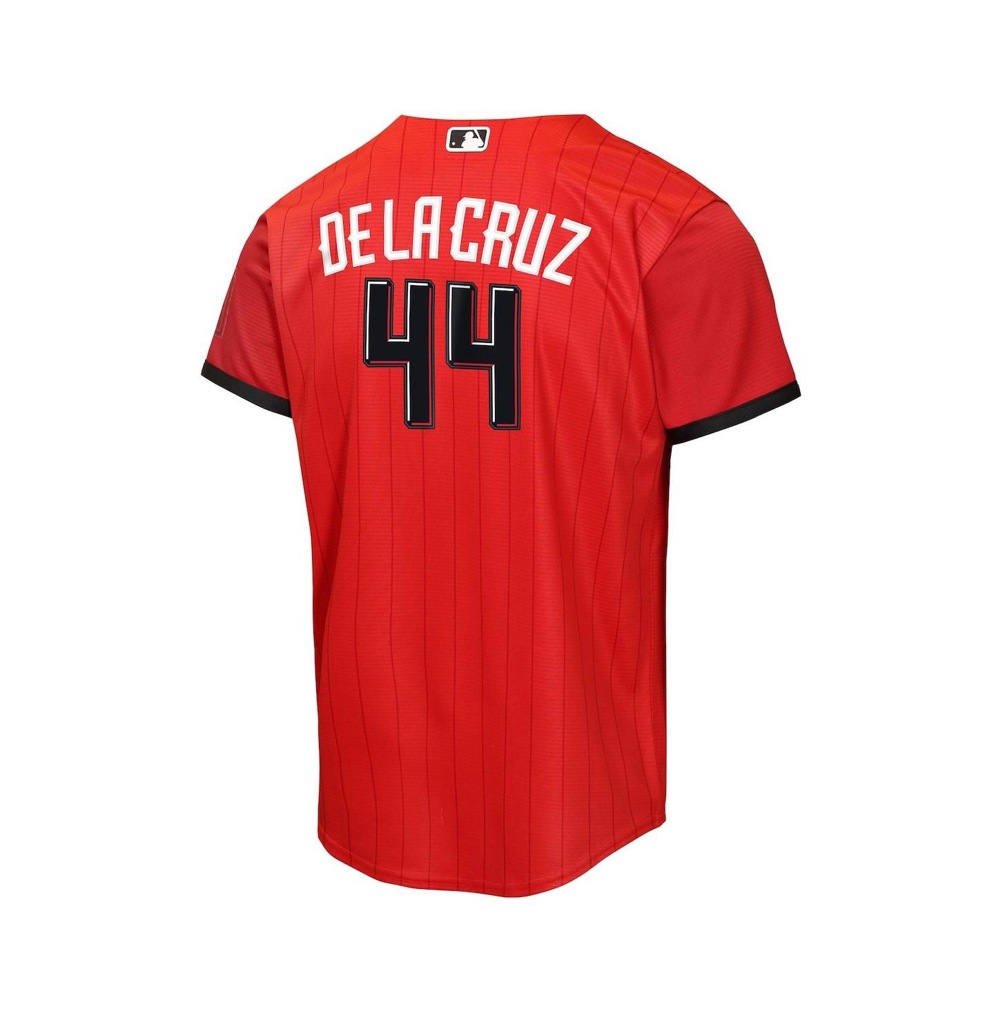 Детское джерси Nike Elly De La Cruz Cincinnati Reds 2026 City Connect Stadium, Red — фото 3