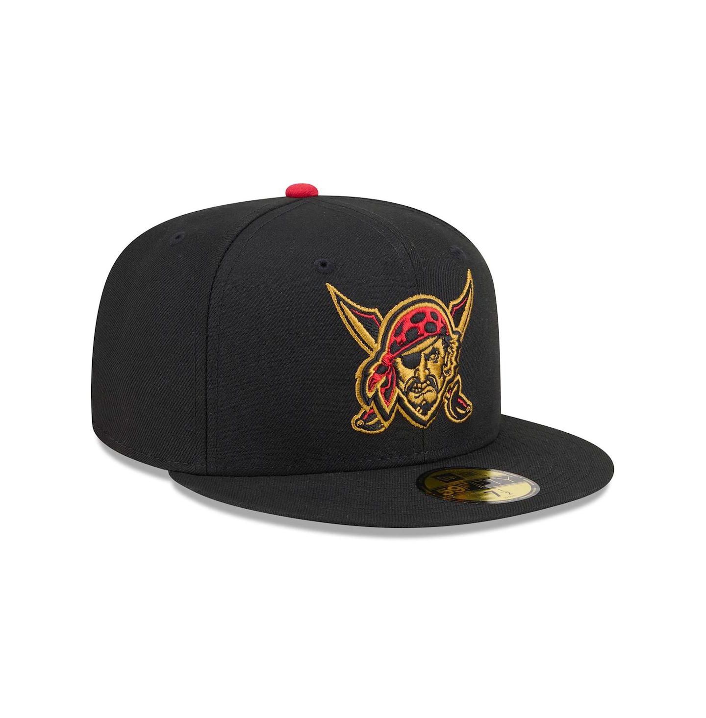 Мужская кепка New Era Gold/Black Pittsburgh Pirates 2026 City Connect 59FIFTY Fitted Hat — фото 3