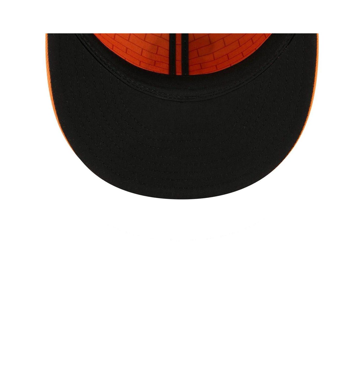 Мужская кепка New Era Cream/Orange Baltimore Orioles 2026 City Connect 59FIFTY Fitted Hat — фото 5
