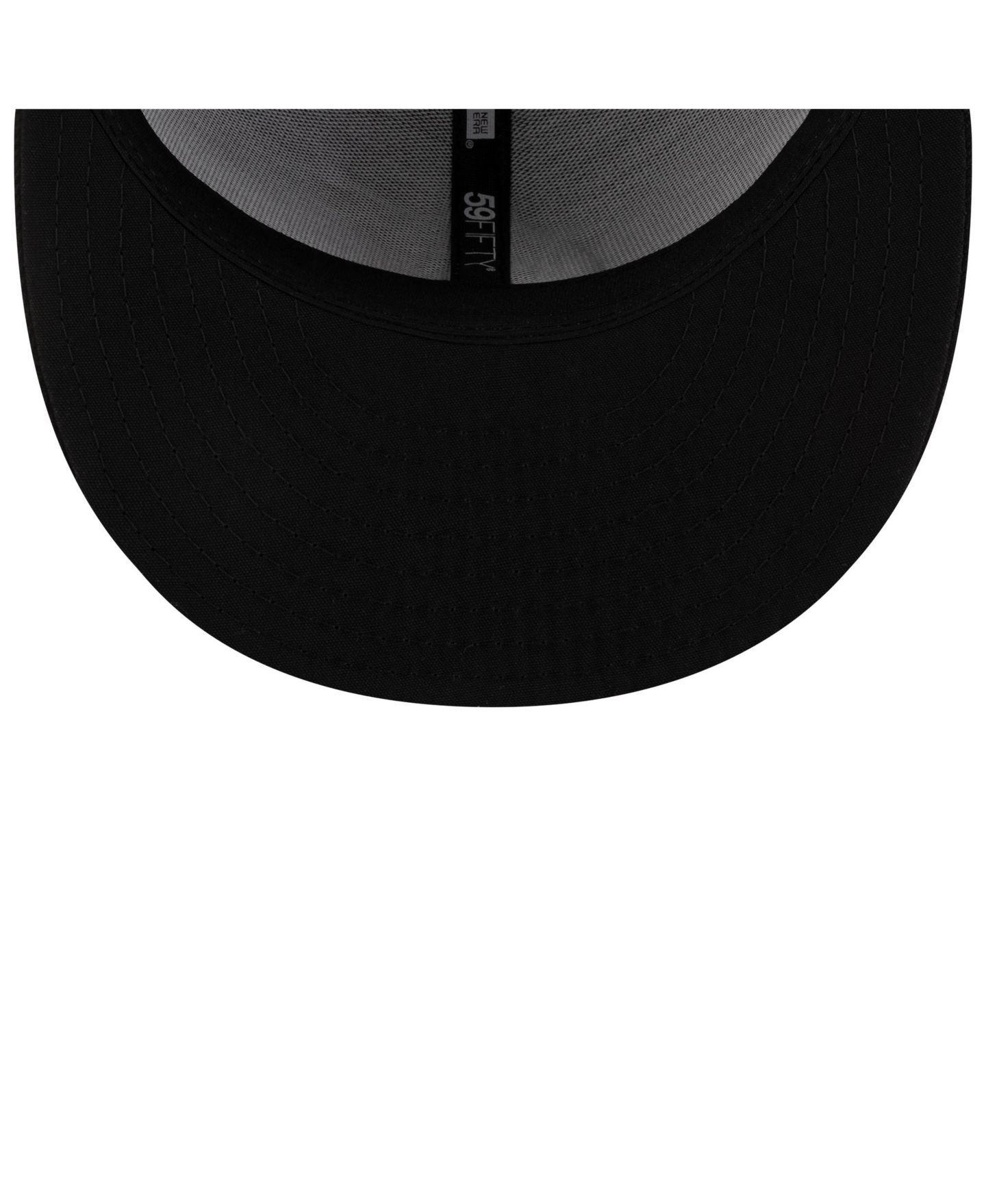 Мужская кепка New Era Black Florida Marlins On-Field Authentic Collection 59FIFTY Fitted Hat — фото 5