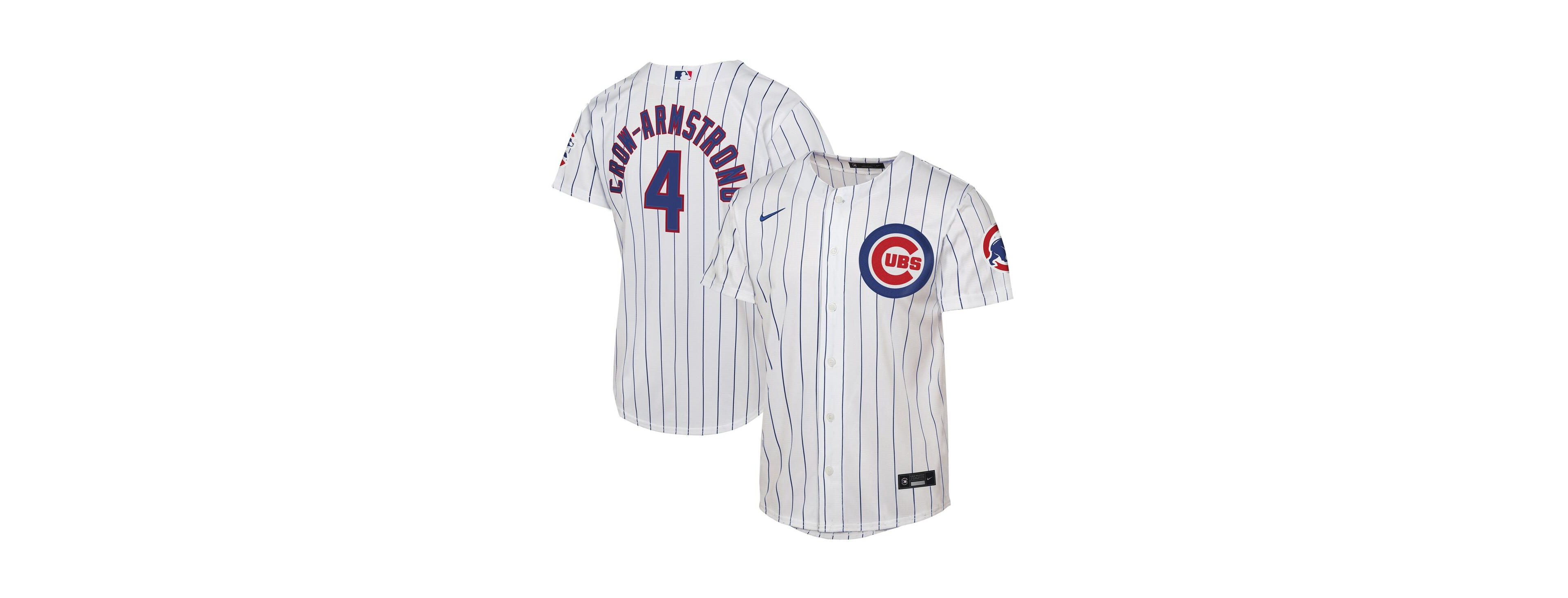 Nike Big Boys and Girls Pete Crow-Armstrong White Chicago Cubs Home Stadium Jersey