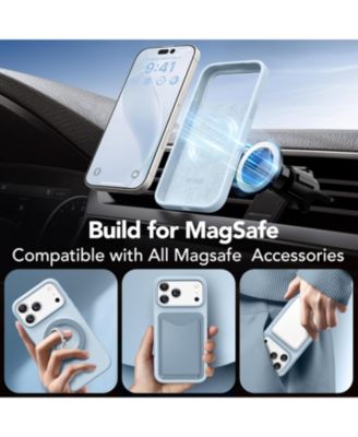 Magnetic for iPhone 17 Pro Max Case, Compatible with MagSafe Liquid Silicone Anti-Scratch Shockproof Protective Phone Case