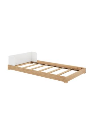 Max and Lily Mid-Century Modern Twin Floor Bed