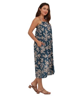 Women's Floral Print Maxi Dress