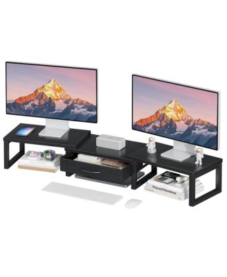 Monitor Stand Riser Desk Organizer Drawer Shelf