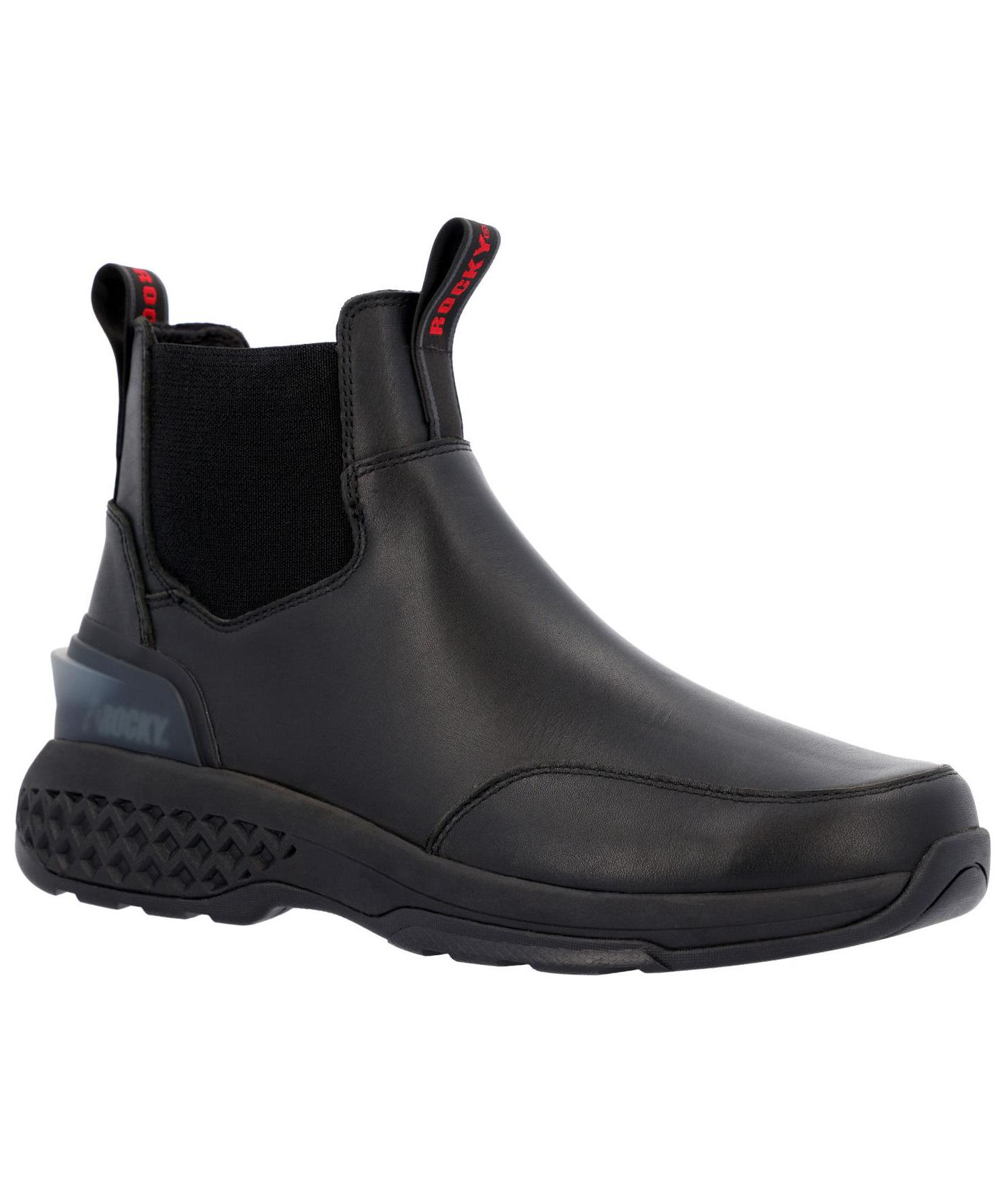 Мужские ботинки ROCKY Code Red Station Slip-On Boot, цвет: Чёрный — фото 1