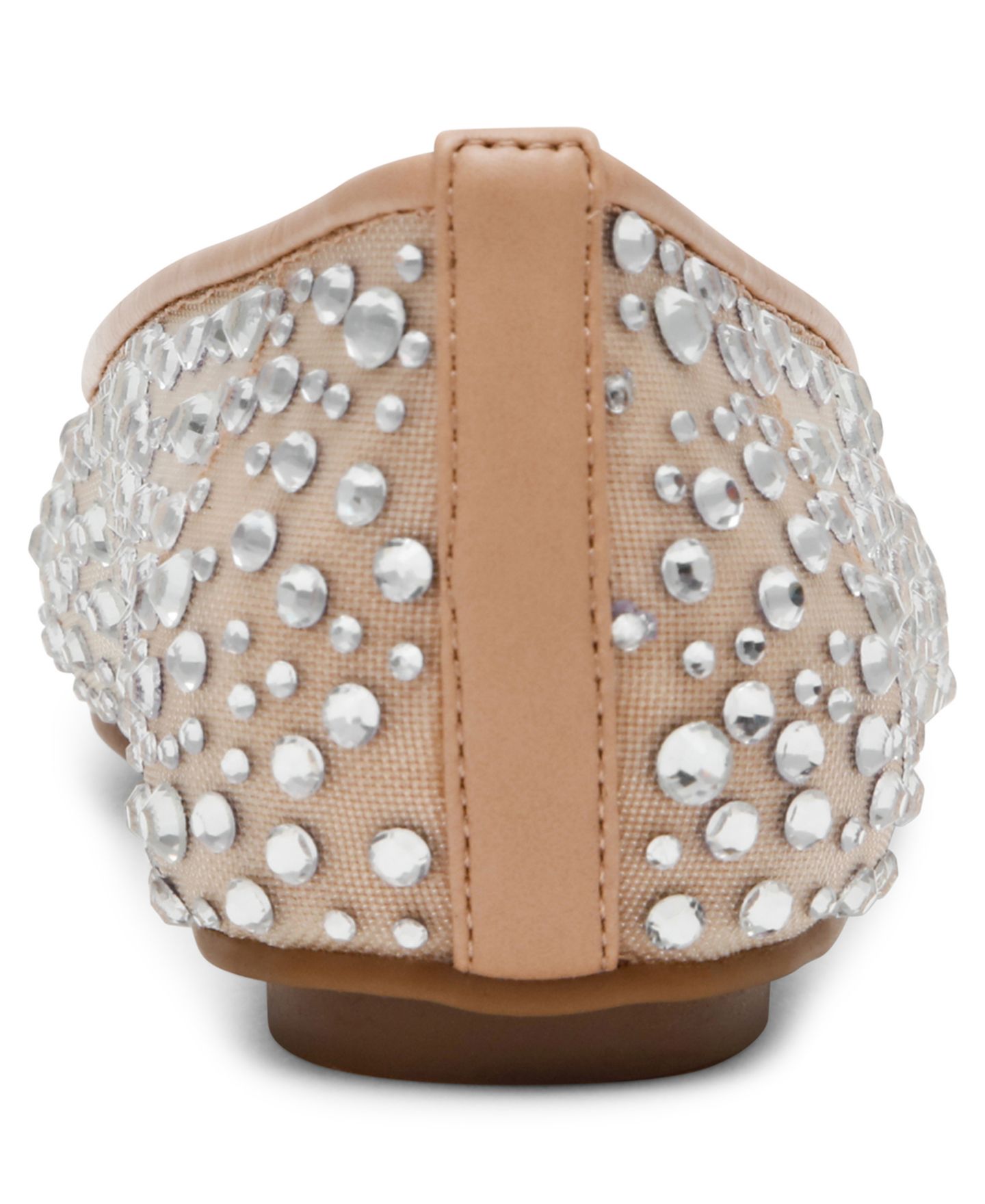 Женские балетки Anne Klein Luci с декором и мыском-кэпом, цвет: Crystal — фото 3
