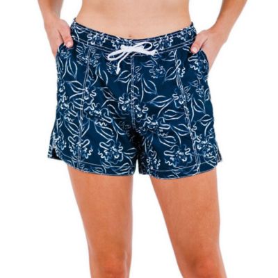 Plus Size Chlorine Resistant 4" Board Shorts