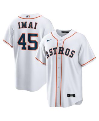 Men's Tatsuya Imai White Houston Astros Home Replica Jersey