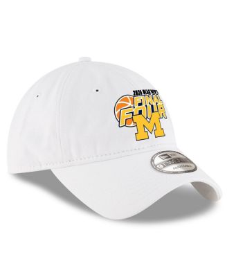 Men's White Michigan Wolverines 2026 NCAA Men's Basketball Tournament March Madness Final Four 9TWENTY Adjustable Hat
