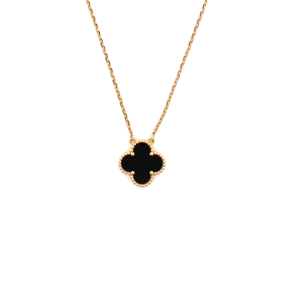 Pre-Owned Van Cleef & Arpels Vintage Alhambra Pendant Necklace - 18k yellow gold