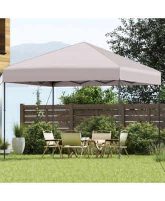 Outdoor Pop Up Canopy Tent with Carry Bag and 8 Stakes