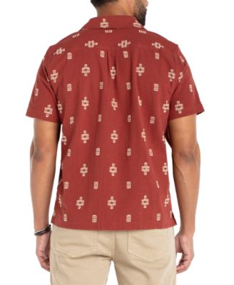 Men's Short-Sleeve Camp Collar Shirt