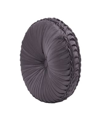 Manchester Tufted Round Decorative Pillow, 15" x 15"